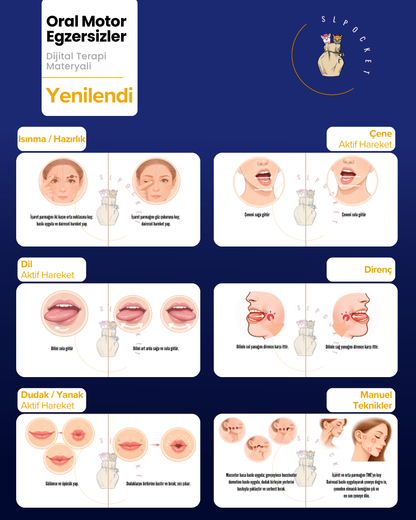 Oral Motor Terapi Materyali