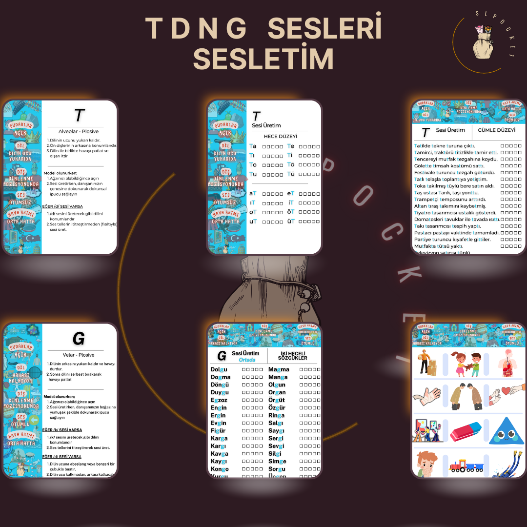 T D N G Sesleri Sesletim Materyali