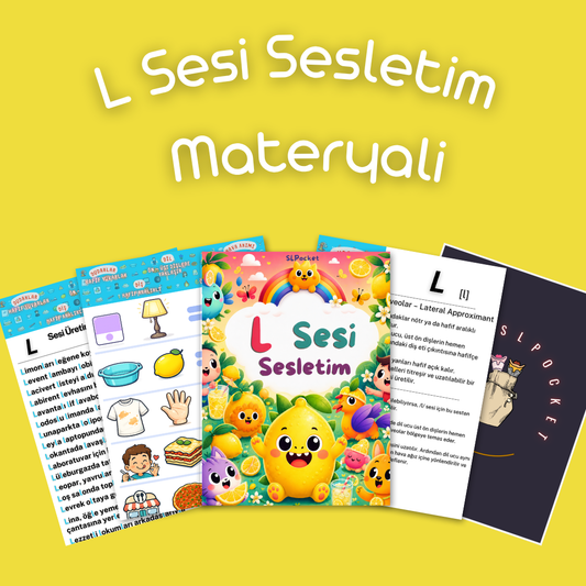 L Sesi Sesletim Materyali | Artikülasyon Çalışmaları