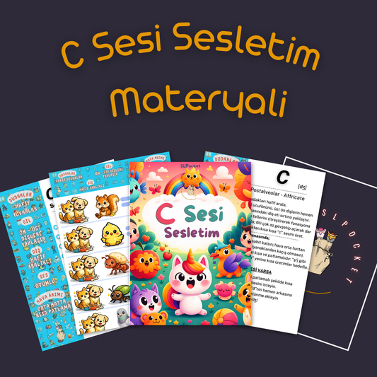 C sesi sesletim materyali kapak görseli