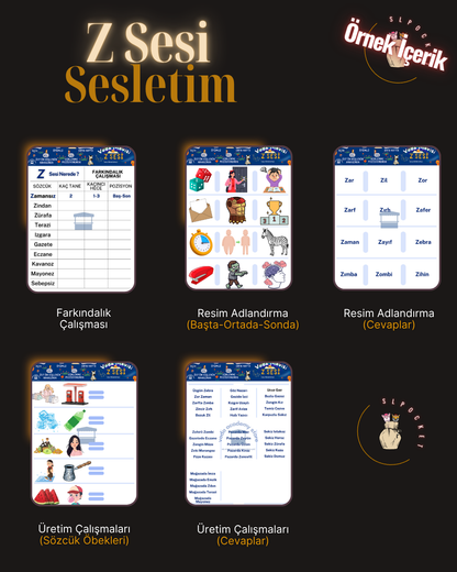 Z Sesi Sesletim Materyali